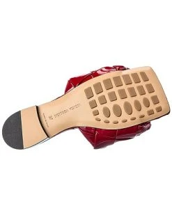 Bottega Veneta The Lido Intrecciato Patent Sandal Women 10 Bottega Veneta The Lido Intrecciato Patent Sandal Women -Valentino shop 1313499626 RLLD 4