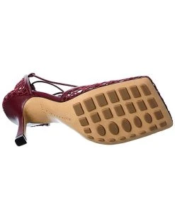 Bottega Veneta Stretch Leather Ankle Wrap Sandal Women -Valentino shop 1313499643 RLLD 4