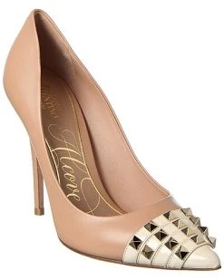 Valentino Rockstud Alcove 110 Leather Pump Women