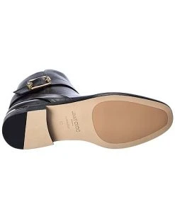 Jimmy Choo Larice Leather Bootie Women -Valentino shop 1313502201 RLLD 4