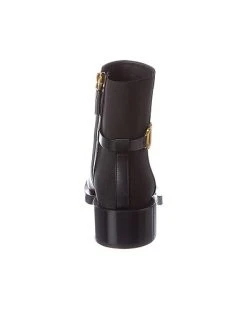 Valentino VLogo Leather Bootie Women -Valentino shop 1313502512 RLLD 3