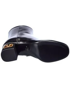 Valentino VLogo 60 Leather Bootie Women -Valentino shop 1313502513 RLLD 4