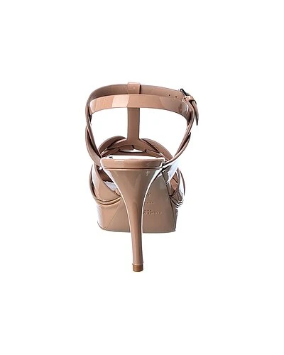 Saint Laurent Tribute 75 Patent Platform Sandal Women 5 Saint Laurent Tribute 75 Patent Platform Sandal Women - Image 3