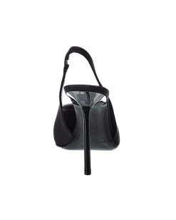 Saint Laurent George 115 Silk Slingback Pump Women 9 Saint Laurent George 115 Silk Slingback Pump Women -Valentino shop 1313503532 RLLD 3