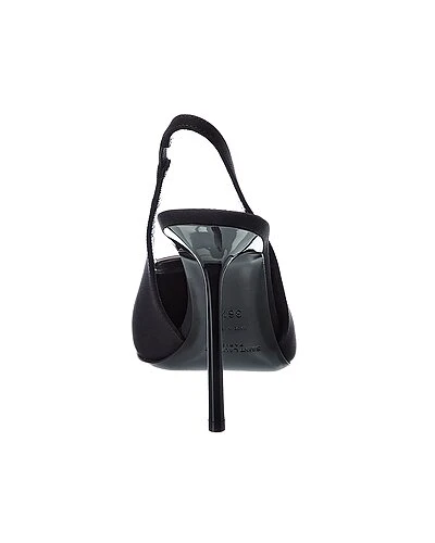 Saint Laurent George 115 Silk Slingback Pump Women 5 Saint Laurent George 115 Silk Slingback Pump Women - Image 3