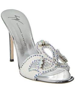 Giuseppe Zanotti Basic 105 Leather & Suede Sandal Women