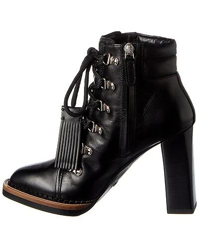 Tod's Leather Bootie Women 4 Tod's Leather Bootie Women - Image 2