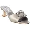 Manolo Blahnik Laalita 50 Satin Sandal Women -Valentino shop 1313505901 RLLD 1