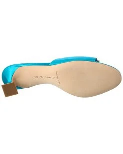 Manolo Blahnik Laalita 50 Satin Sandal Women -Valentino shop 1313505902 RLLD 4