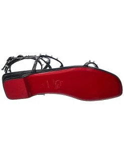 Christian Louboutin Bombinetta Spikes Leather Sandal Women 10 Christian Louboutin Bombinetta Spikes Leather Sandal Women -Valentino shop 1313508184 RLLD 4