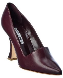 Manolo Blahnik Guadalahara 105 Leather Pump Women
