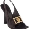 Versace Medusa Plaque Satin Slingback Sandal Women -Valentino shop 1313510669 RLLD 1