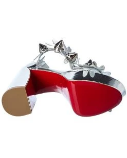 Christian Louboutin Daisy Spikes Alta 130 Leather Platform Sandal Women -Valentino shop 1313513876 RLLD 4