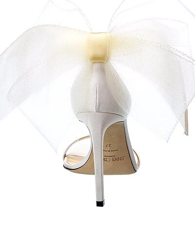 Jimmy Choo Aveline 100 Grosgrain Sandal Women 5 Jimmy Choo Aveline 100 Grosgrain Sandal Women - Image 3