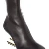FENDI First Leather Bootie Women -Valentino shop 1313521347 RLLD 1