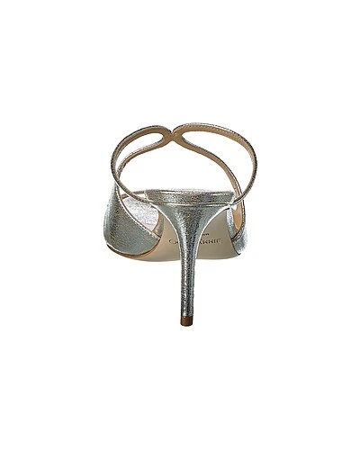 Jimmy Choo Anise 75 Glitter Leather Sandal Women 5 Jimmy Choo Anise 75 Glitter Leather Sandal Women - Image 3