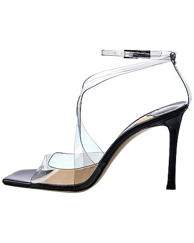 Jimmy Choo Azia 95 Vinyl & Patent Sandal Women 4 Jimmy Choo Azia 95 Vinyl & Patent Sandal Women - Image 2