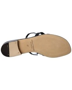 Manolo Blahnik Sulafa Leather Sandal Women -Valentino shop 1313526083 RLLD 4