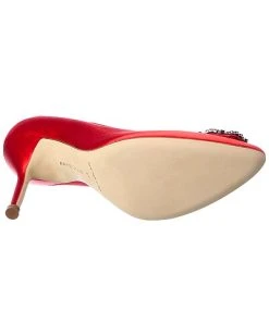 Manolo Blahnik Hangisi 105 Satin Pump Women -Valentino shop 1313526084 RLLD 4