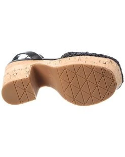 Prada Logo Raffia Platform Sandal Women -Valentino shop 1313528366 RLLD 4