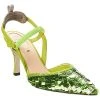 FENDI Colibri Lite Sequin Silk & Leather Slingback Pump Women -Valentino shop 1313528504 RLLD 1