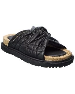 DIOR DTwist Leather Sandal Women