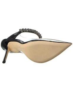 Jimmy Choo Bing 100 Plexi & Leather Pump Women -Valentino shop 1313531779 RLLD 4