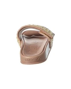 Jimmy Choo Fitz/F Canvas Slide Women 9 Jimmy Choo Fitz/F Canvas Slide Women -Valentino shop 1313531783 RLLD 3