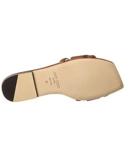 Jimmy Choo Laran Leather Sandal Women 10 Jimmy Choo Laran Leather Sandal Women -Valentino shop 1313531787 RLLD 4