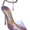 Jimmy Choo Saeda 100 Plexi & Leather Pump Women 2 Jimmy Choo Saeda 100 Plexi & Leather Pump Women -Valentino shop 1313531790 RLLD 1