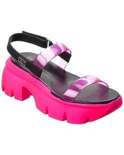 Giuseppe Zanotti Apocalypse 20 Vinyl & Leather Sandal Women