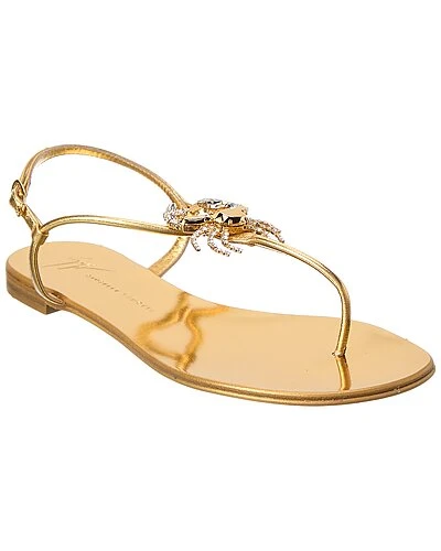 Giuseppe Zanotti Rock Leather Sandal Women 3 Giuseppe Zanotti Rock Leather Sandal Women