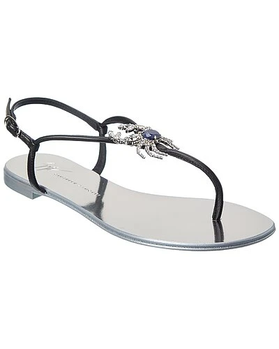 Giuseppe Zanotti Rock Leather Sandal Women 3 Giuseppe Zanotti Rock Leather Sandal Women