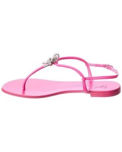 Giuseppe Zanotti Rock Leather Sandal Women -Valentino shop 1313532190 RLLD 2