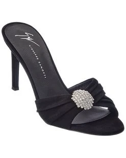 Giuseppe Zanotti Basic 85 Suede Sandal Women