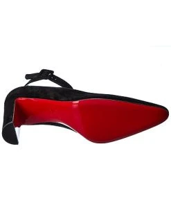 Christian Louboutin Suprastrap 85 Suede Pump Women -Valentino shop 1313532706 RLLD 4