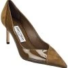 Jimmy Choo Ass 75 Patent & Suede Pump Women -Valentino shop 1313532827 RLLD 1