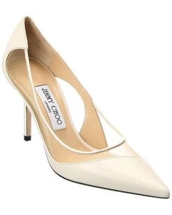 Jimmy Choo Love 85 Leather & Mesh Pump Women