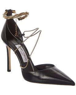 Jimmy Choo Olesia 95 Leather Pump Women