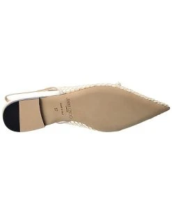 Jimmy Choo Amita Mesh & Leather Slingback Flat Women -Valentino shop 1313533444 RLLD 4