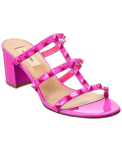 Valentino Rockstud Caged 60 Patent Sandal Women 3 Valentino Rockstud Caged 60 Patent Sandal Women
