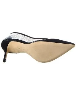 Manolo Blahnik Pachana 90 Vinyl & Suede Pump Women 10 Manolo Blahnik Pachana 90 Vinyl & Suede Pump Women -Valentino shop 1313533530 RLLD 4