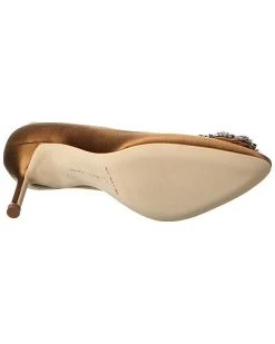 Manolo Blahnik Hangisi 70 Satin Pump Women -Valentino shop 1313533531 RLLD 4