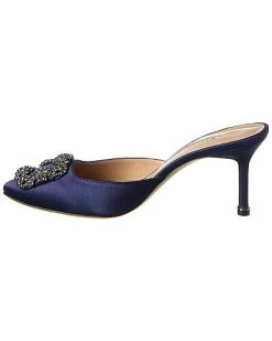 Manolo Blahnik Hangisimu 70 Satin Pump Women -Valentino shop 1313533544 RLLD 2