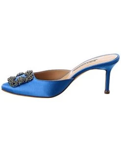 Manolo Blahnik Hangisimu 70 Satin Pump Women -Valentino shop 1313533545 RLLD 2