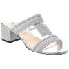 Tod's Glitter Leather Sandal Women