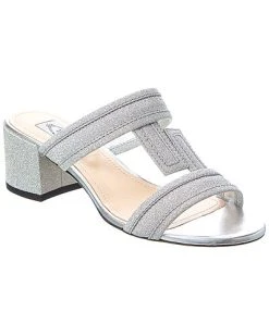 Tod's Glitter Leather Sandal Women