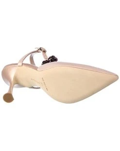 Manolo Blahnik Bina 105 Satin Pump Women -Valentino shop 1313536179 RLLD 4