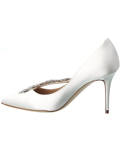 Manolo Blahnik Nadira 90 Satin Pump Women 4 Manolo Blahnik Nadira 90 Satin Pump Women - Image 2