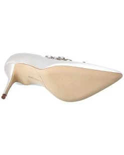 Manolo Blahnik Nadira 90 Satin Pump Women 10 Manolo Blahnik Nadira 90 Satin Pump Women -Valentino shop 1313536195 RLLD 4